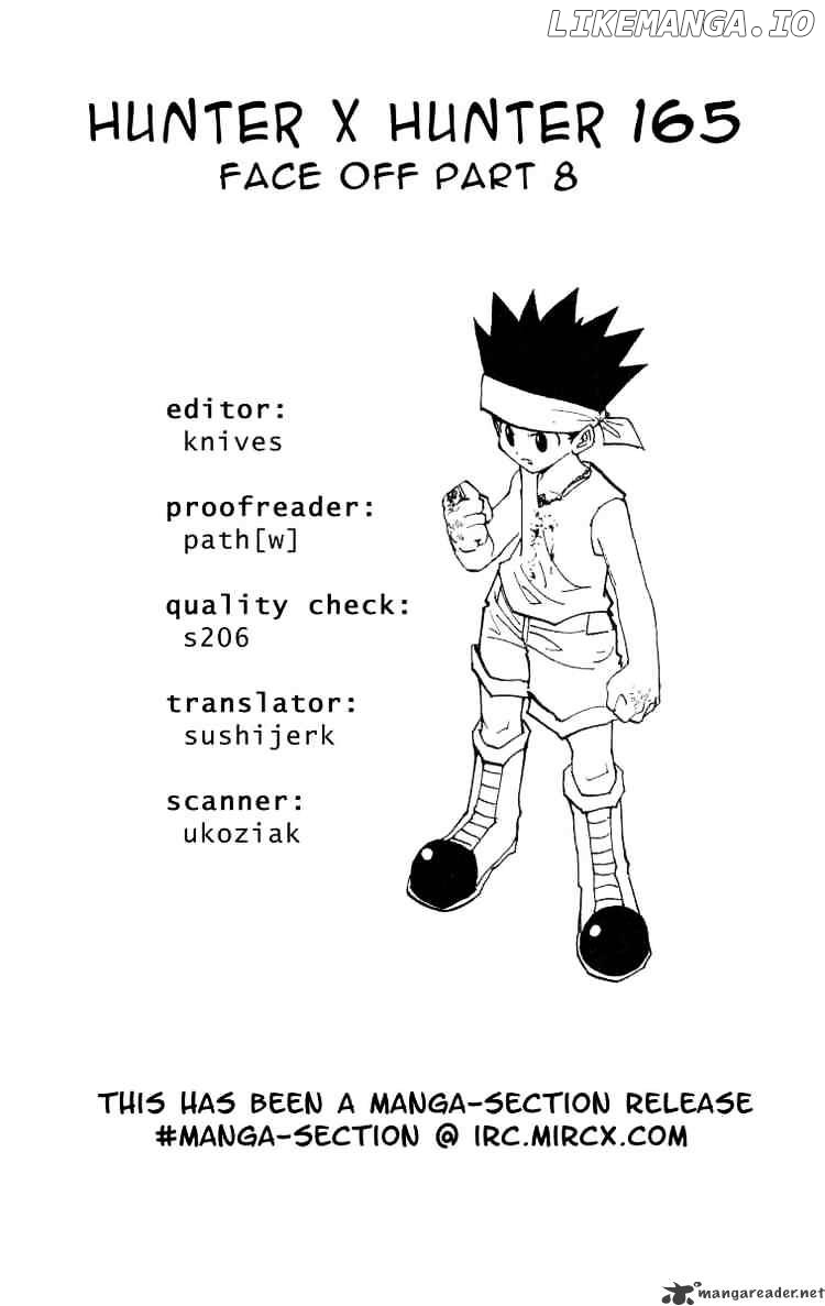 Hunter x Hunter, Chapter 165 image 15